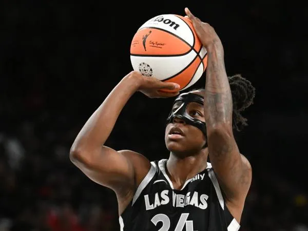 Jewell Loyd dari Las Vegas Aces. (Foto: AP)