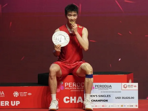 Li Shifeng Akui Cukup Beruntung Bisa Menangi Malaysia Masters