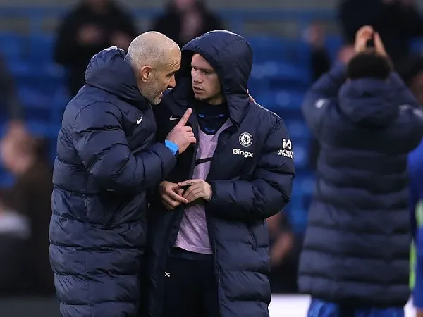 Enzo Maresca dan winger Chelsea, Mykhaylo Mudryk