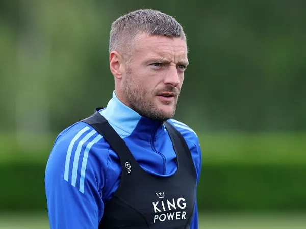 Jamie Vardy baru saja berpisah dengan Leiceter City