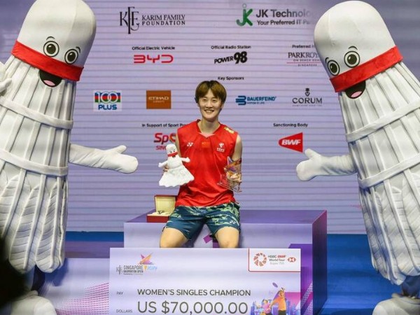 Sikat Wang Zhiyi, Chen Yufei Juara Singapore Open 2025