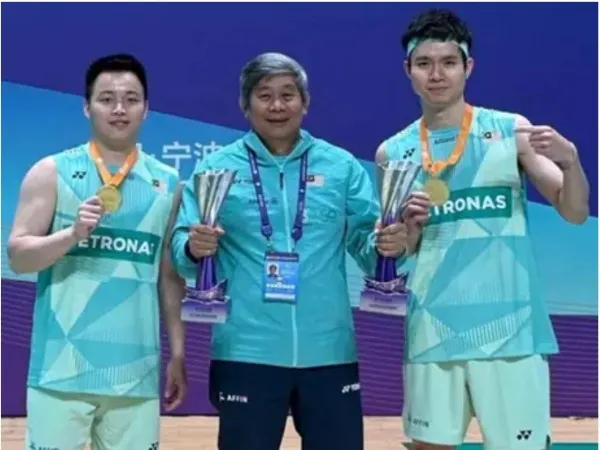 Aaron/Wooi Yik Puji Herry IP Yang Telah Membantunya Menangi Singapore Open