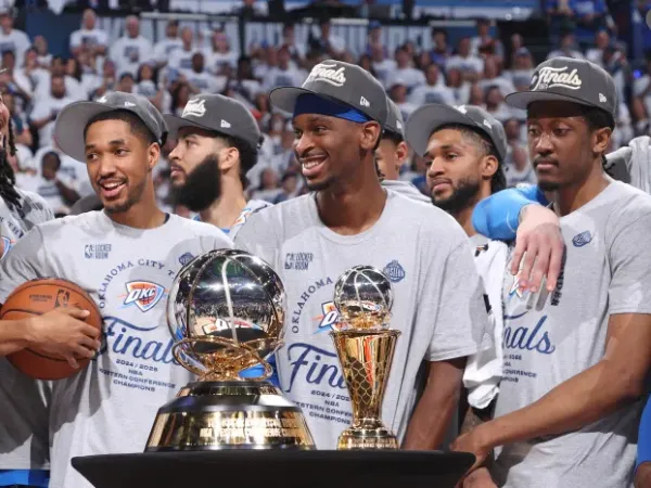 Para pemain Oklahoma City Thunder didorong untuk merangkul momen dan besarnya panggung Final NBA. (Foto: AP)