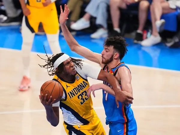 Myles Turner ungkap penyebab Pacers tak berdaya di Game 2 lawan Thunder.