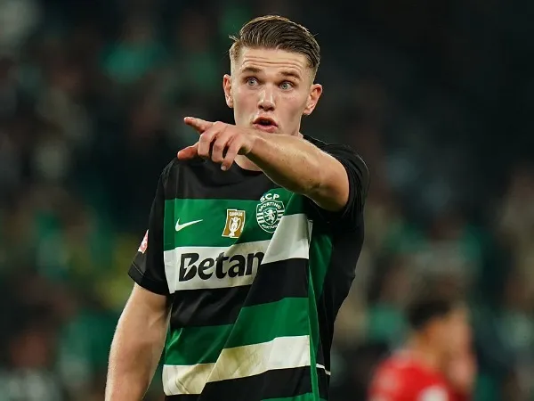 Striker tajam Sporting Lisbon, Viktor Gyokeres. (Foto: Gualter Fatia/Getty Images)