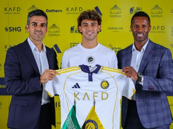 Joao Felix resmi berseragam Al-Nassr. (Foto: Al-Nassr)