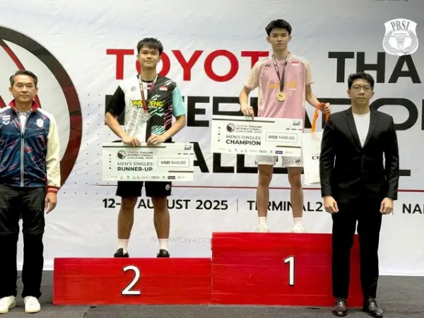 Kalahkan Adinata, Richie Duta Richardo Kampiun Thailand International Challenge 2025