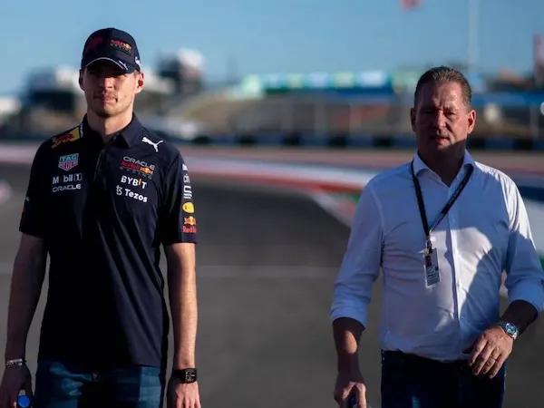 Max Verstappen dan ayahnya, Jos Verstappen