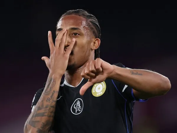 Joao Pedro mencetak gol perdananya untuk Chelsea di Premier League. (Foto: Catherine Ivill - AMA/Getty Images)