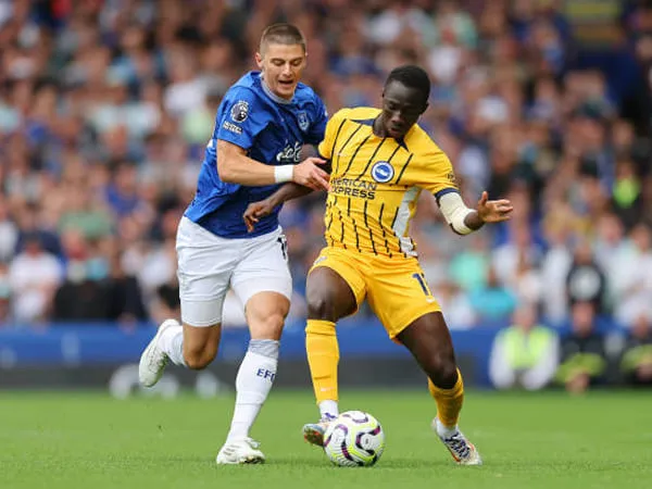 Everton vs Brighton and Hove Albion via gettyimages