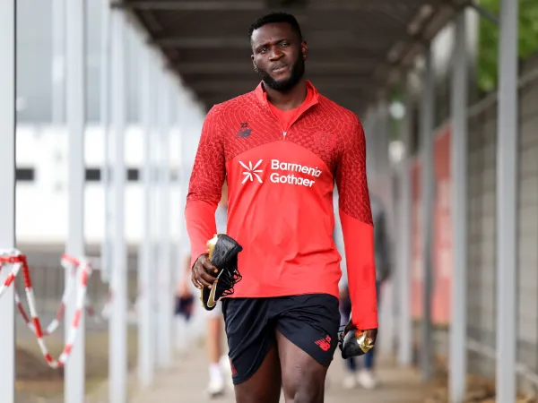 Victor Boniface (Sumber: Christof Koepsel/Getty Images)