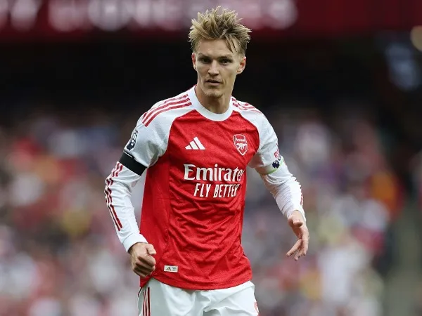 Kapten Arsenal, Martin Odegaard. (Foto: Crystal Pix/MB Media/Getty Images)