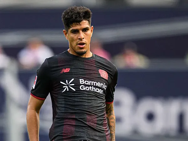 Piero Hincapie. (Foto: Jorg Schuler/Bayer 04 Leverkusen)