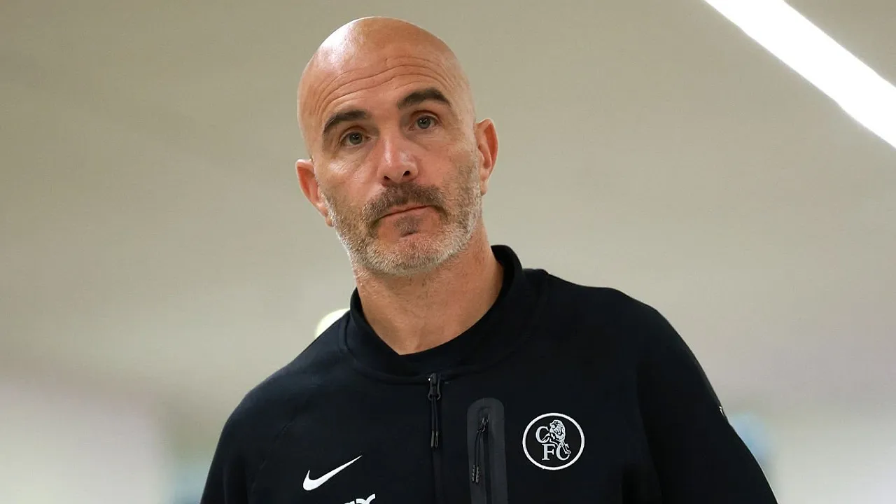 Pelatih Chelsea, Enzo Maresca. (Foto: Jasmin Walter - UEFA/UEFA via Getty Images)