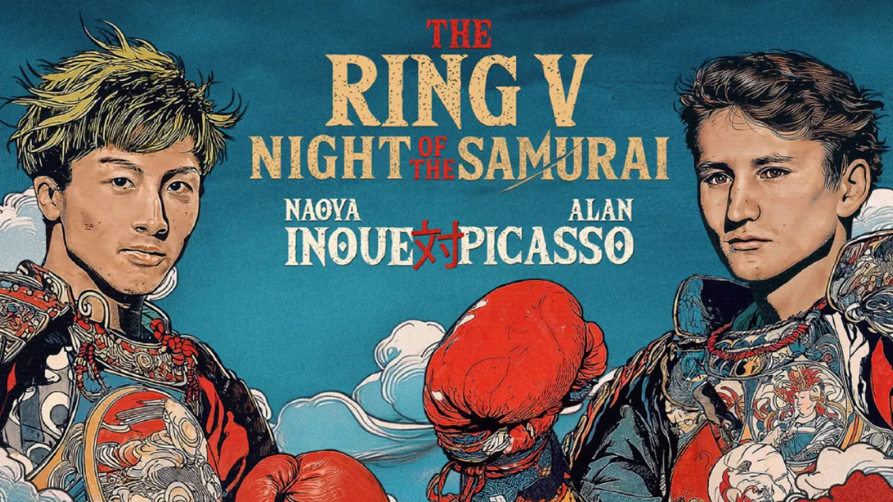 Naoya Inoue (kiri) akan mempertahankan gelar juara dunia kelas bulu juniornya melawan Alan David Picasso. (Foto: Fight TV)