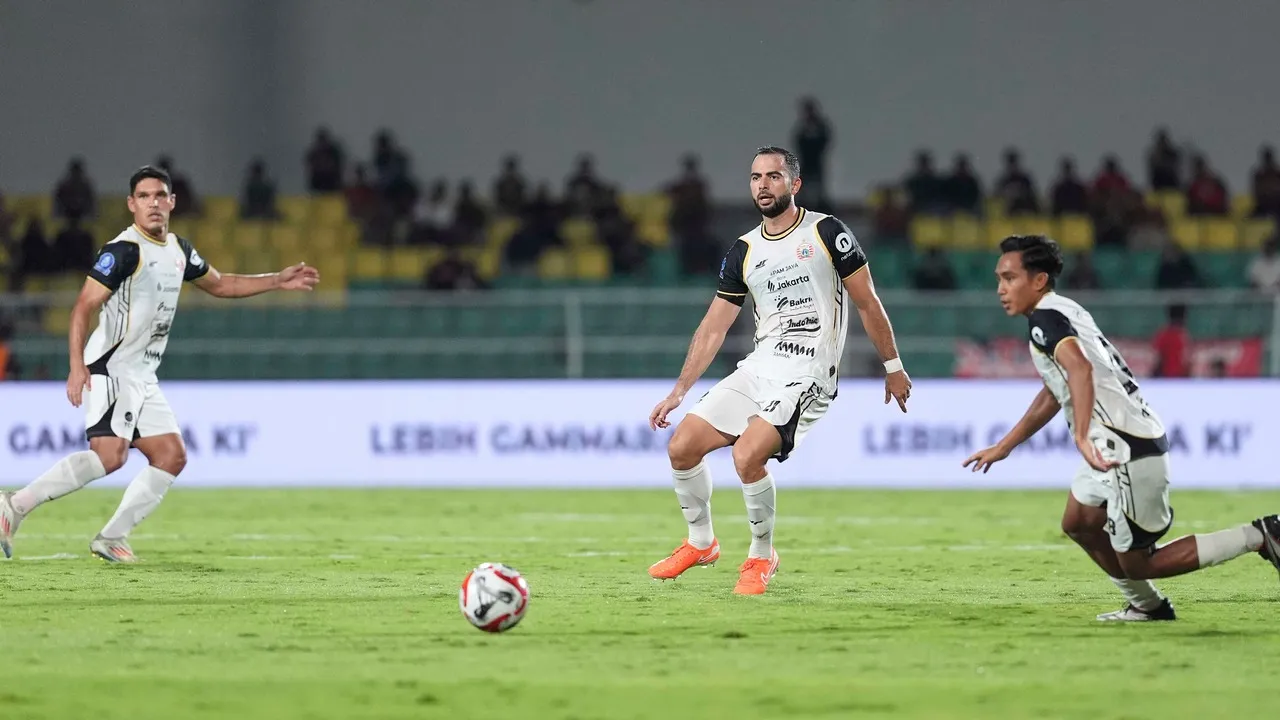 Jordi Amat Ajak Skuat Persija Jakarta Berbenah Usai Telan Kekalahan Pertama