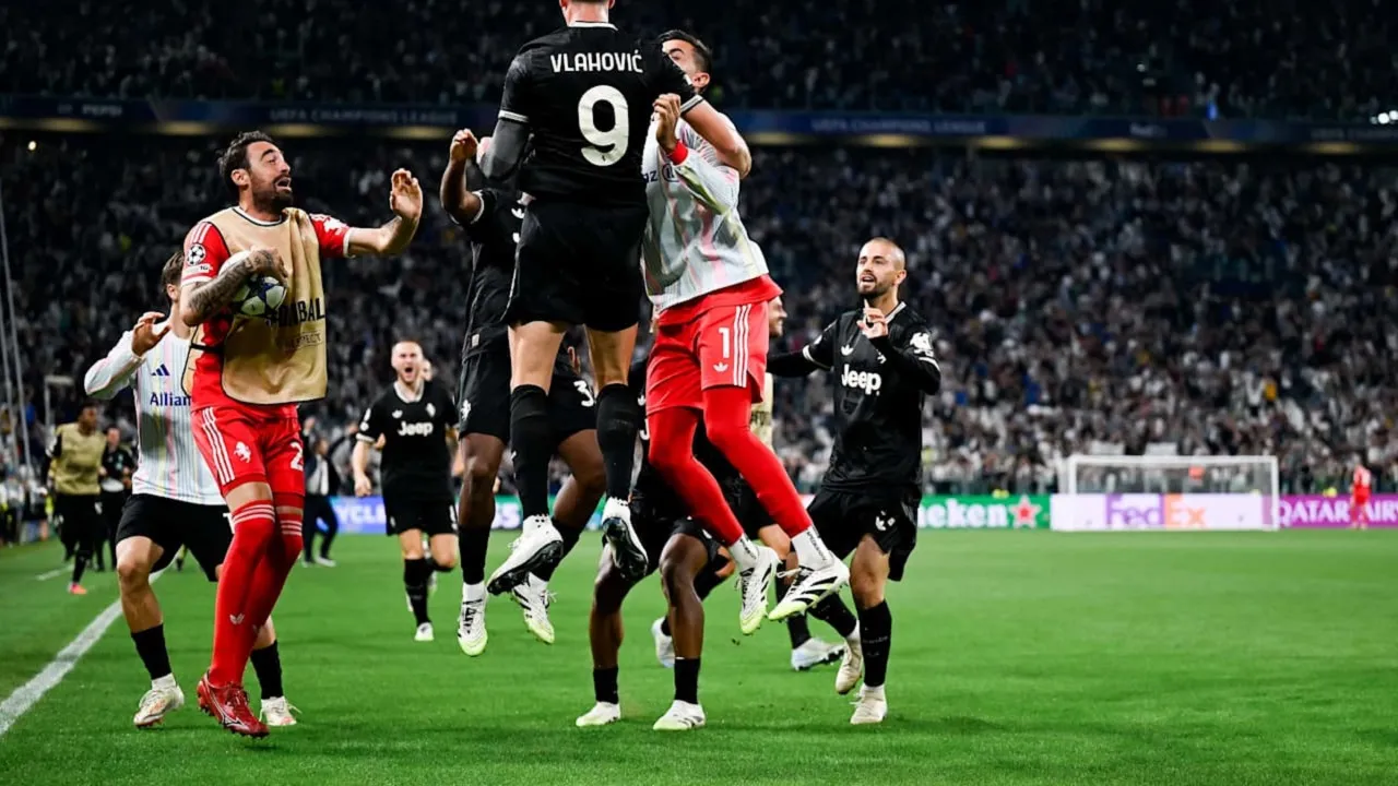 Juventus dipuji karena punya tekad pantang menyerah (Image: Juventus)