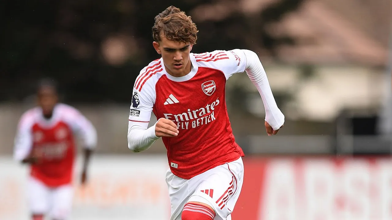 Wonderkid Arsenal, Max Dowman. (Foto: Alex Burstow/Getty Images)