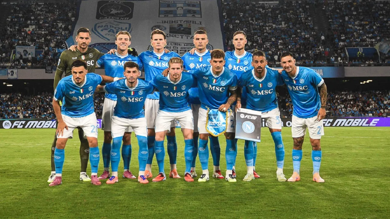 Napoli hampir gagal kalahkan Pisa (Image: Napoli)