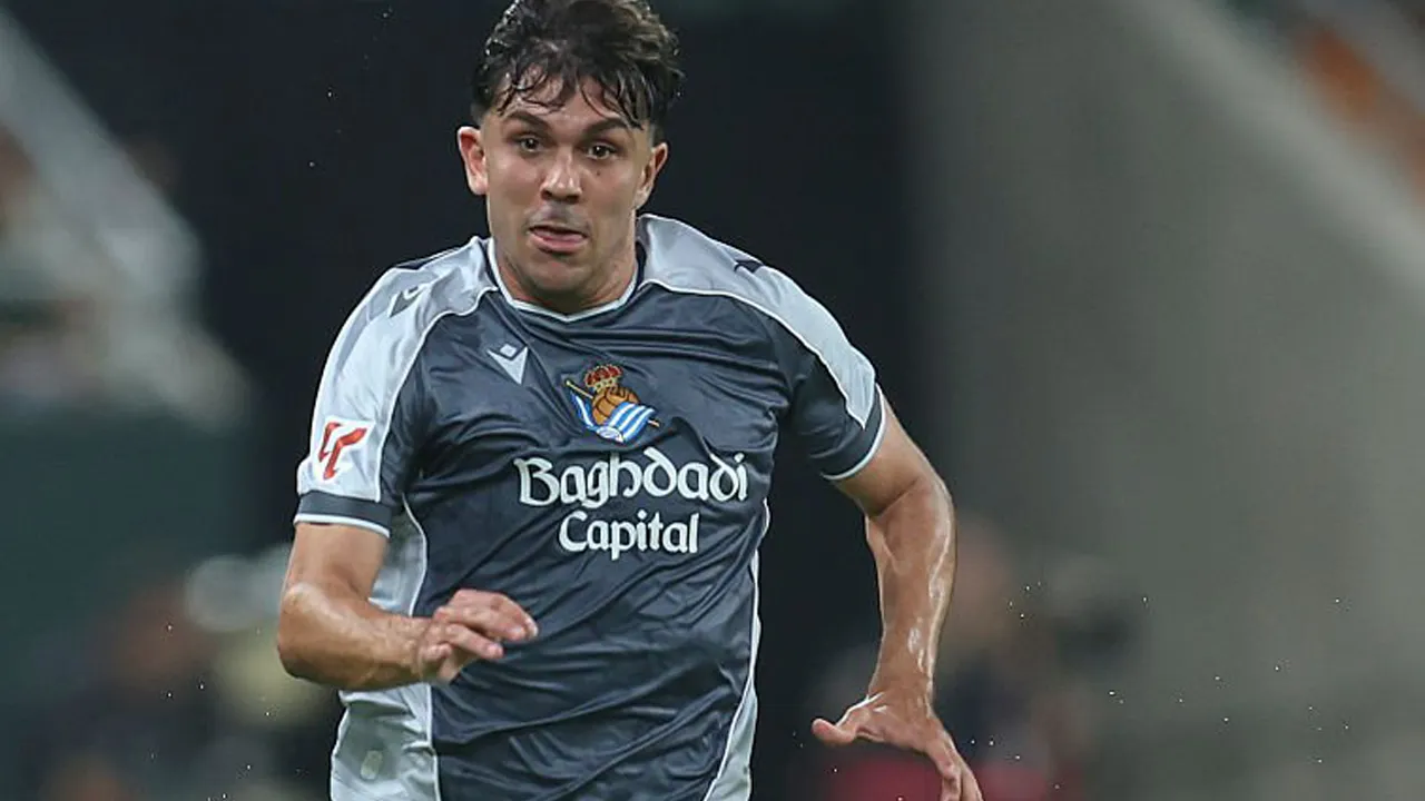 Jon Aramburu. (Foto: Antonio Pozo / PRESSIN / Icon Sport)