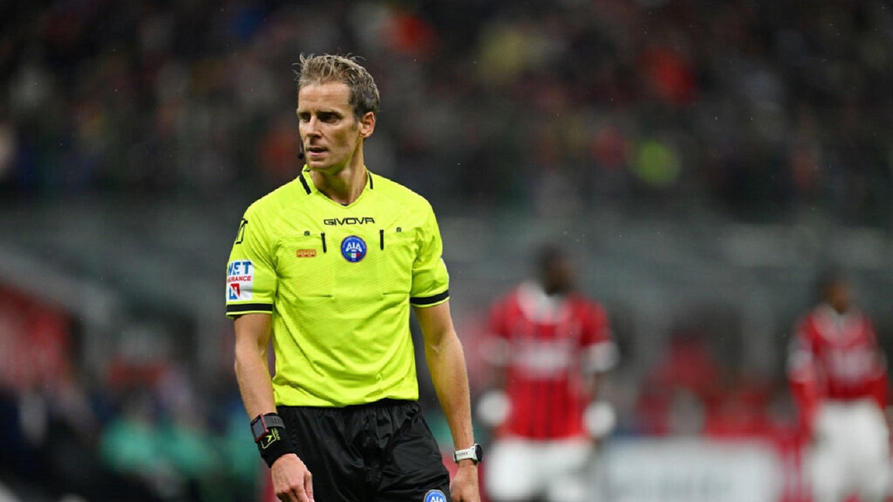 Daniele Chiffi Ditunjuk Sebagai Wasit Laga AC Milan vs Napoli