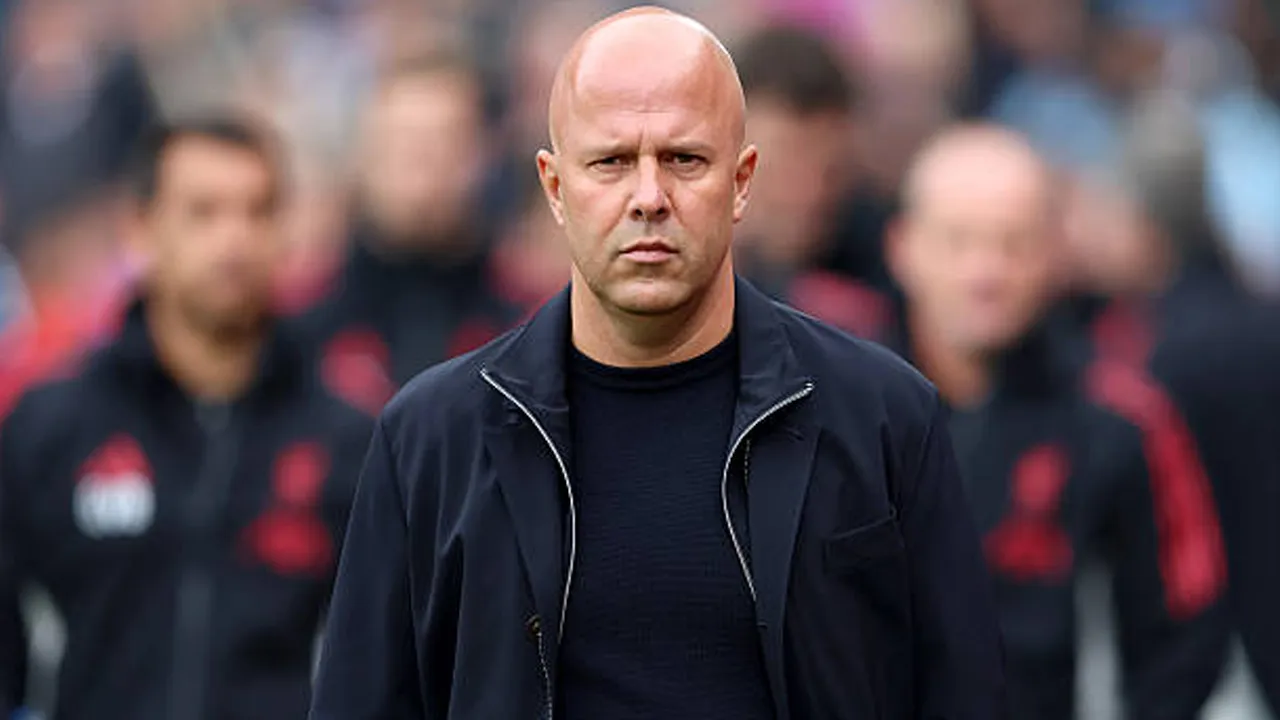 Arne Slot via gettyimages