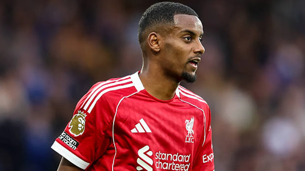 Alexander Isak via gettyimages