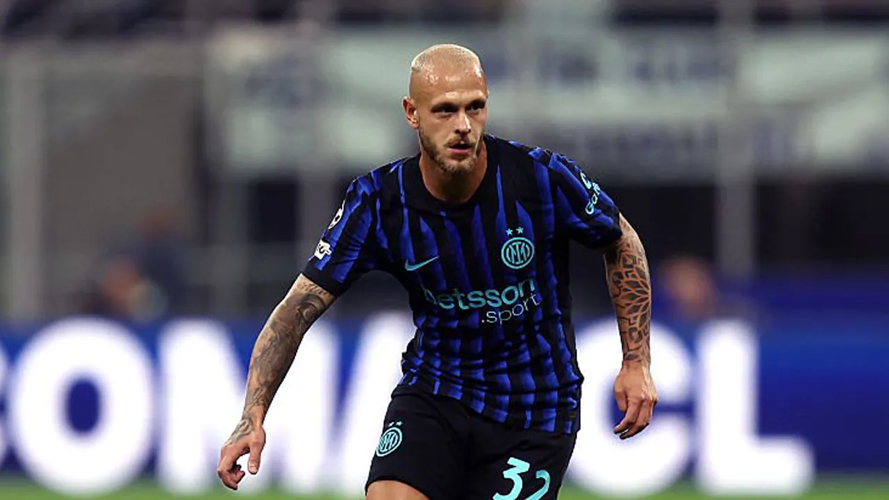 Federico Dimarco. (Foto: Marco Canoniero/LightRocket)