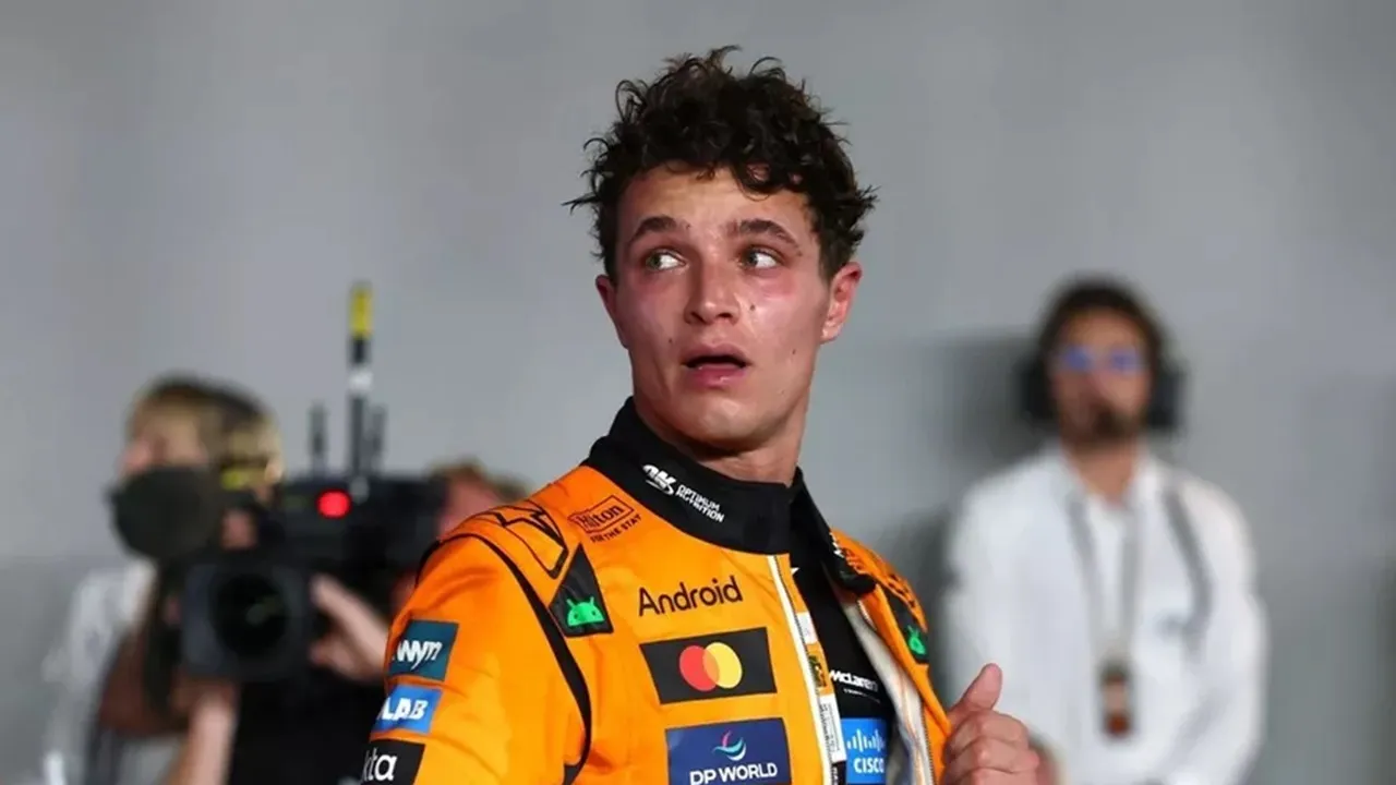 Lando Norris Bela Diri Usai Menyalip Oscar Piastri