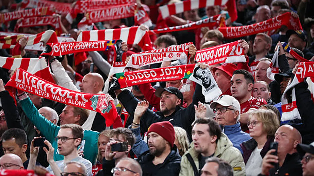 Aksi Solidaritas Fans Liverpool Kumpulkan Dana Besar untuk Diogo Jota