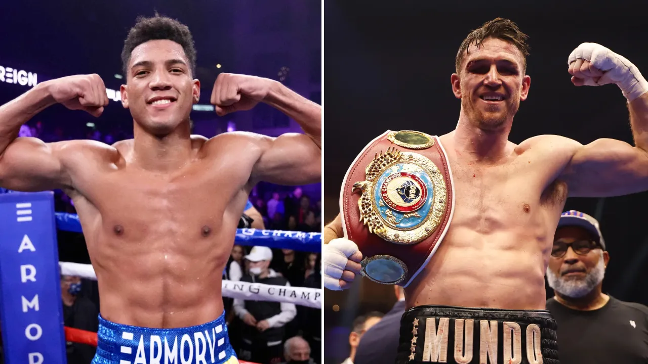 David Morrell (kiri) dan Callum Smith. (Foto: Fight TV)