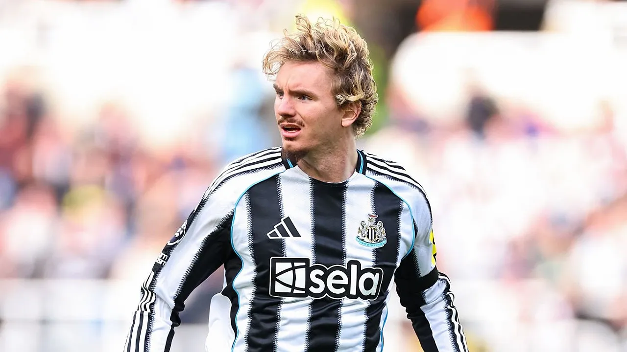 Striker Newcastle United, Nick Woltemade. (Foto: Robbie Jay Barratt - AMA/Getty Images)