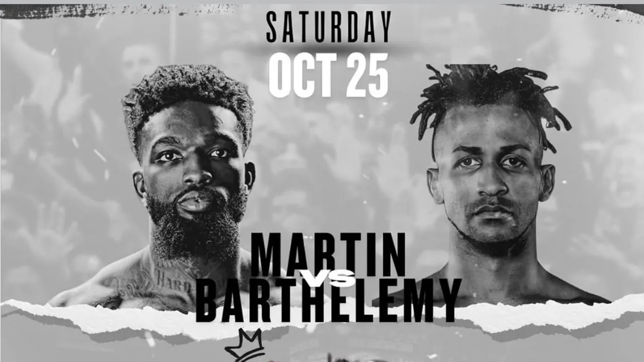 Frank Martin (kiri) dan Rances Barthelemy. (Foto: Fight TV)