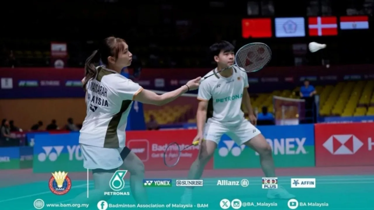 China Gagalkan Upaya Malaysia Raih Medali di Piala Suhandinata 2025