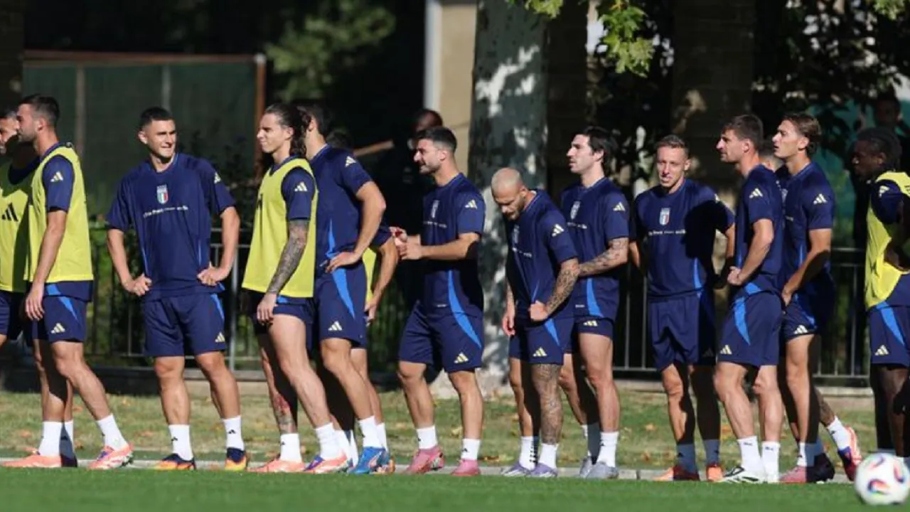 Skuad Timnas Italia (Image: FIGC)