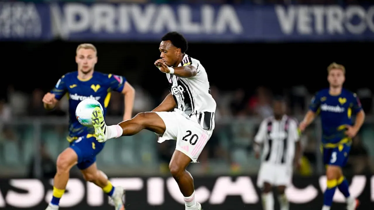 Lois Openda saat berlaga untuk Juventus (Image: Juventus)