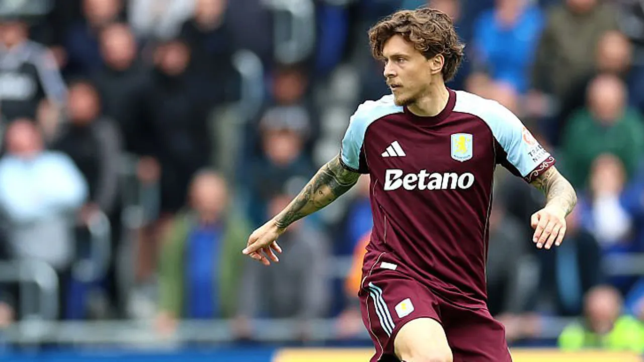 Victor Lindelof. (Foto: Neville Williams/Aston Villa FC)