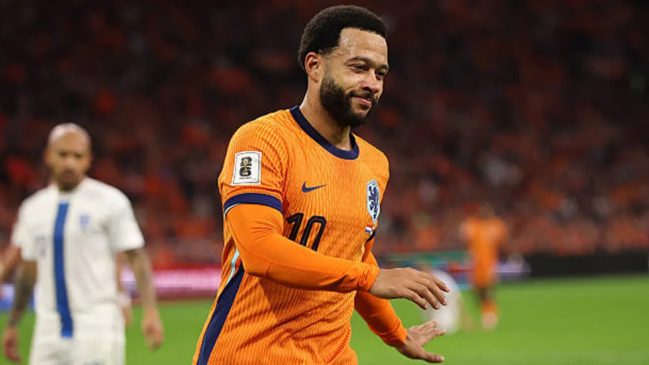 Timnas Belanda Menang Besar, Memphis Depay Pecahkan Rekor Assist