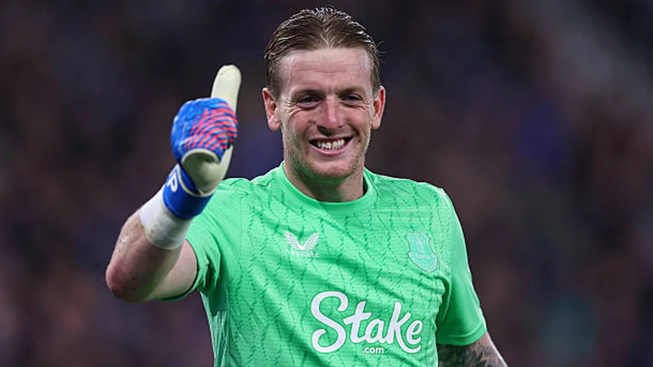 Jordan Pickford via gettyimages