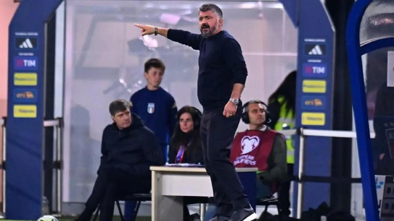 Pelatih timnas Italia, Gennaro Gattuso. (Image: FIGC)