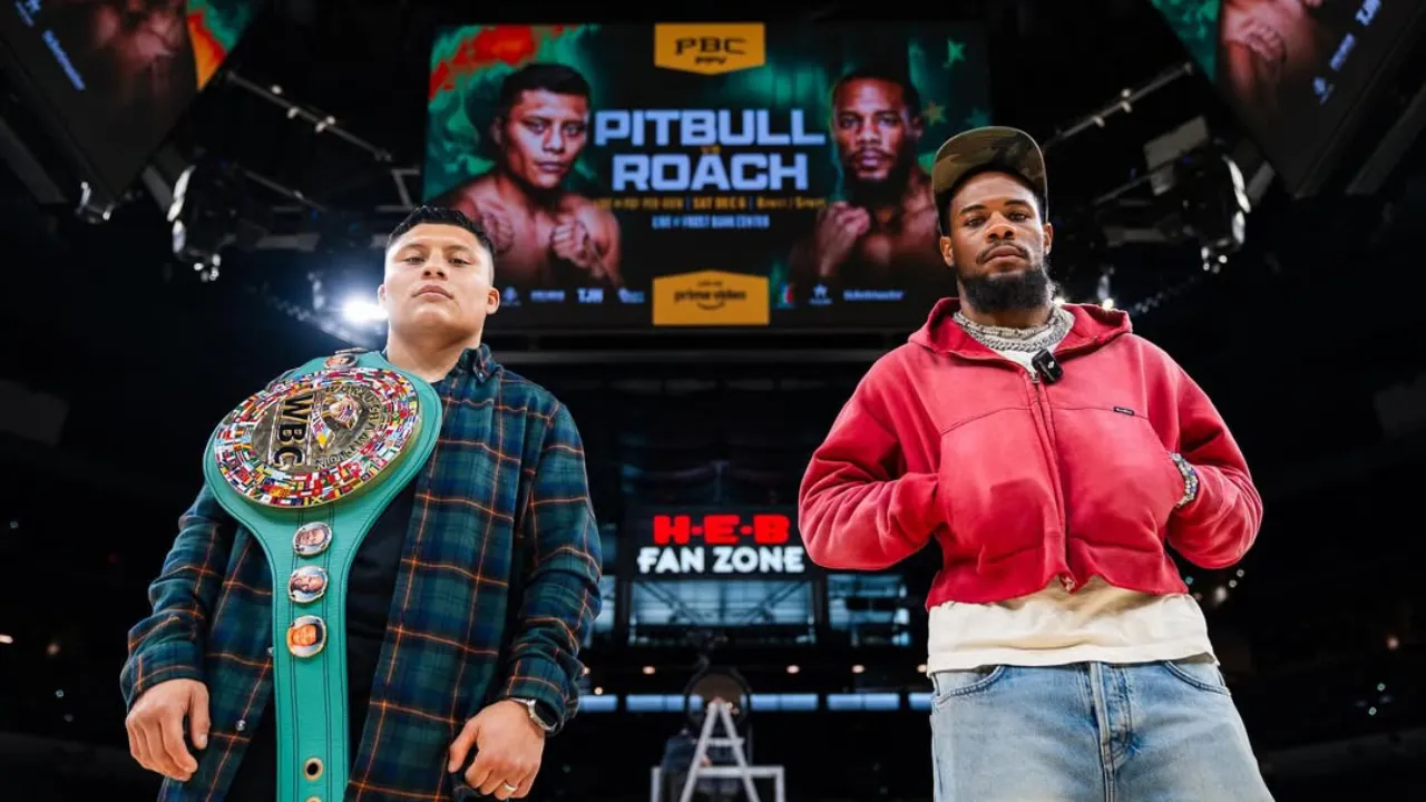 Lamont Roach Jr (kanan) dan Isaac Cruz. (Foto: Fight TV)