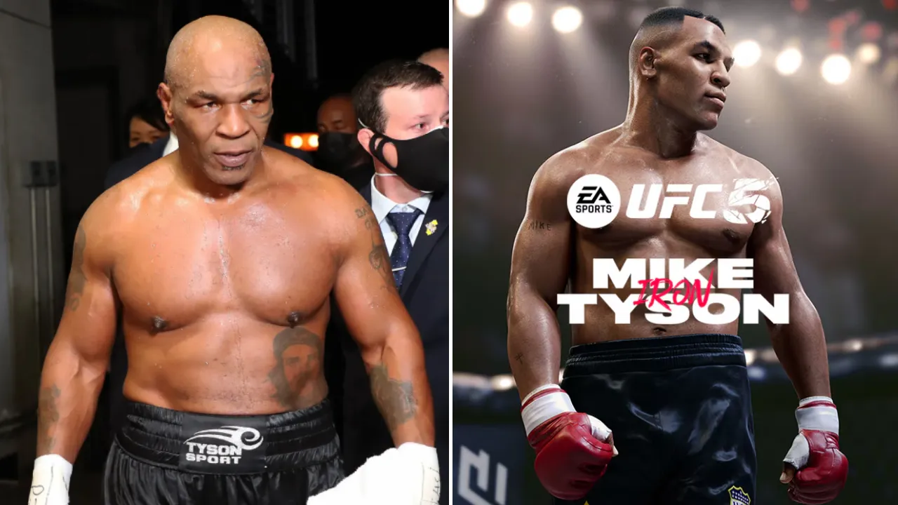 Mike Tyson tetap terhubung dengan dunia MMA melalui cara lain, yakni sebagai karakter dalam game video UFC bikinan EA Sports. (Foto: Fight TV)
