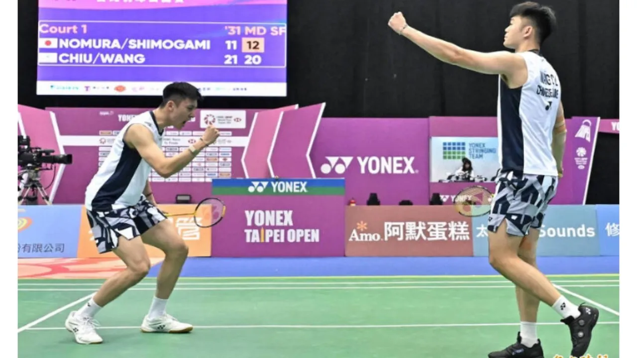 Sikat Astrup/Rasmussen, Wang Chi Lin/Chiu Hsiang Chieh ke 16 Besar Denmark Open