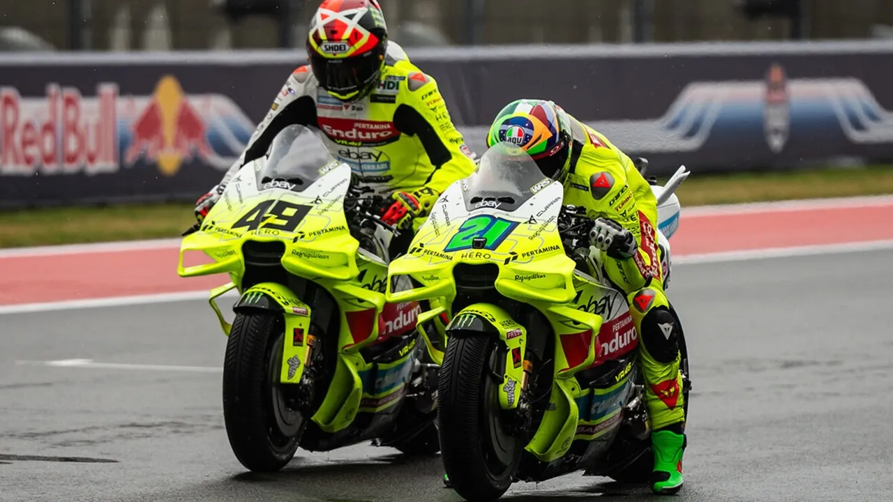 Fabio Di Giannantonio dan Franco Morbidelli duo rider Tim VR46 Racing