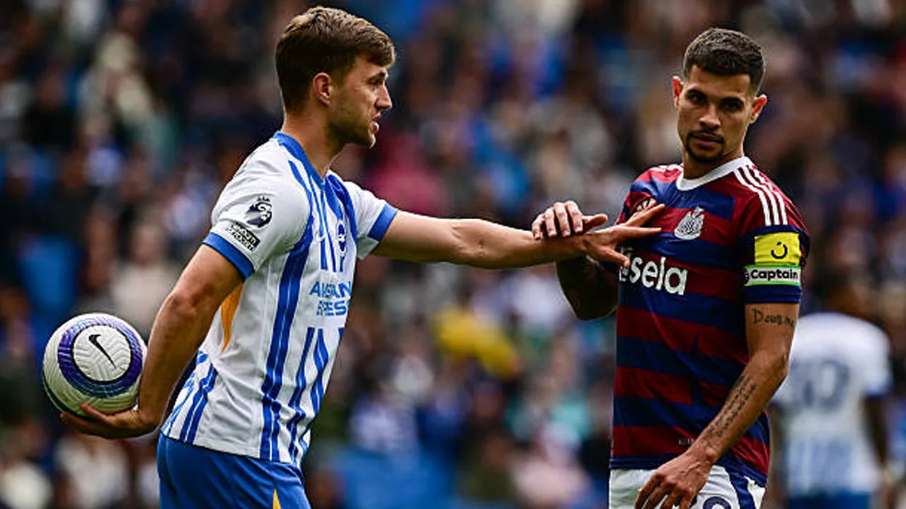 Brighton vs Newcastle United via gettyimages