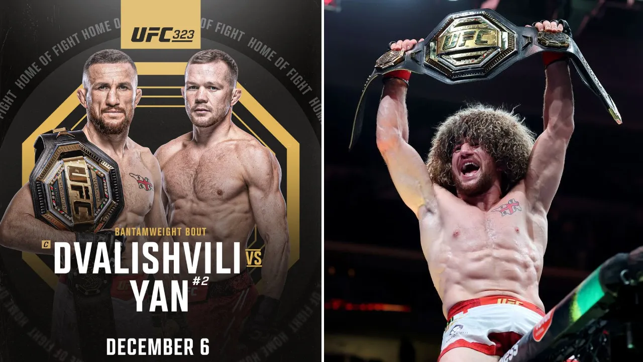 Merab Dvalishvili akan menghadapi Petr Yan dalam pertahanan gelar keempatnya pada tahun ini. (Foto: Fight TV)