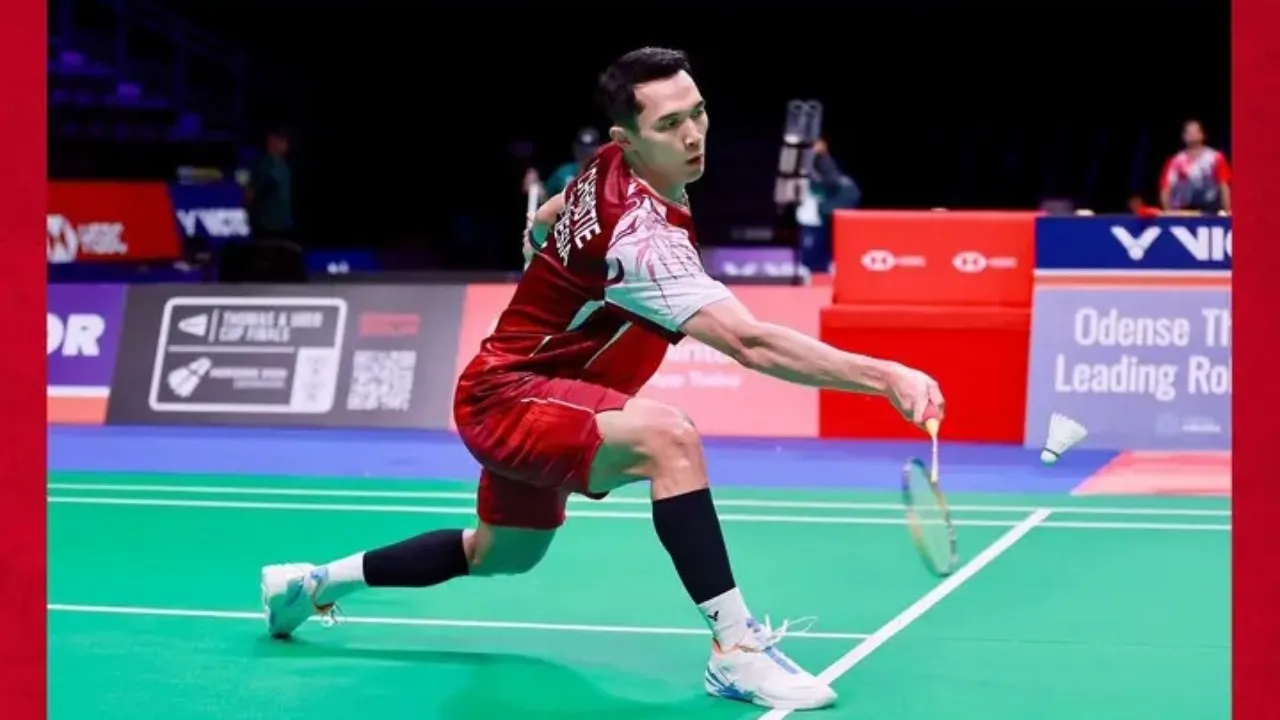 Sikat Kodai Naraoka, Jonatan Christie ke Perempat Final Denmark Open 2025