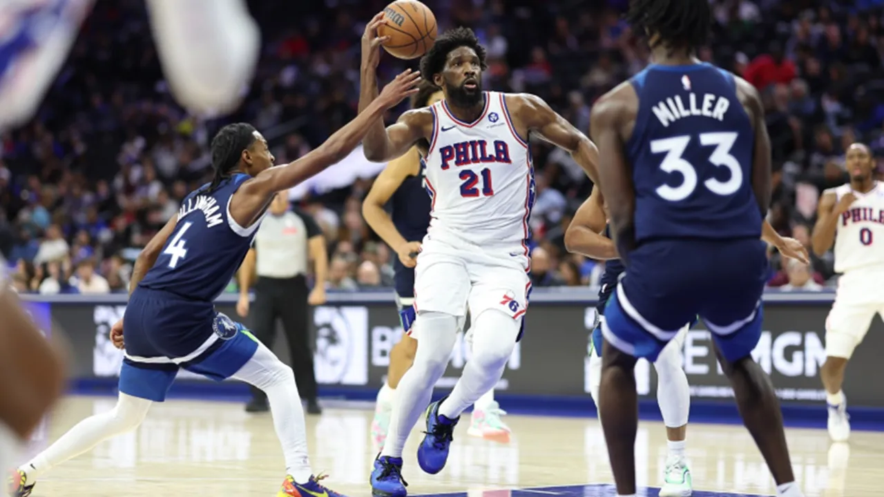 Joel Embiid Bermain Gemilang di Laga Debut Pramusimnya