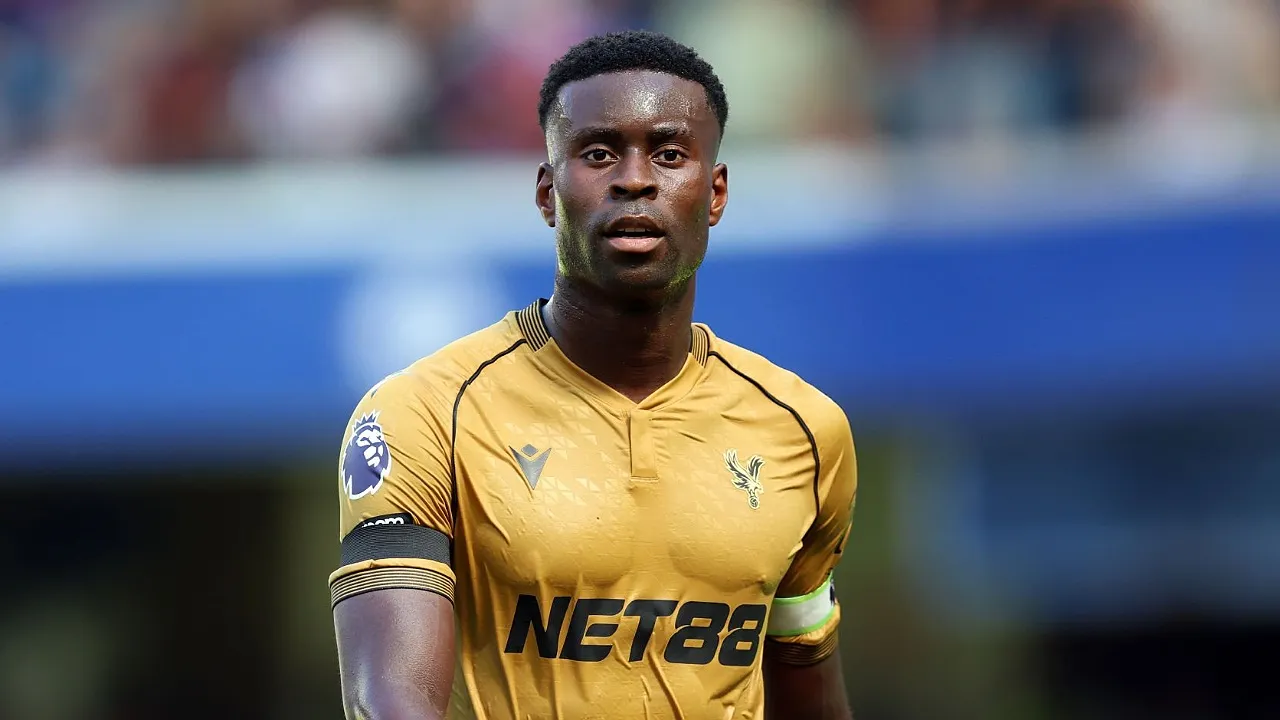 Kapten Crystal Palace, Marc Guehi. (Foto: Nigel French/Sportsphoto/Allstar via Getty Images)