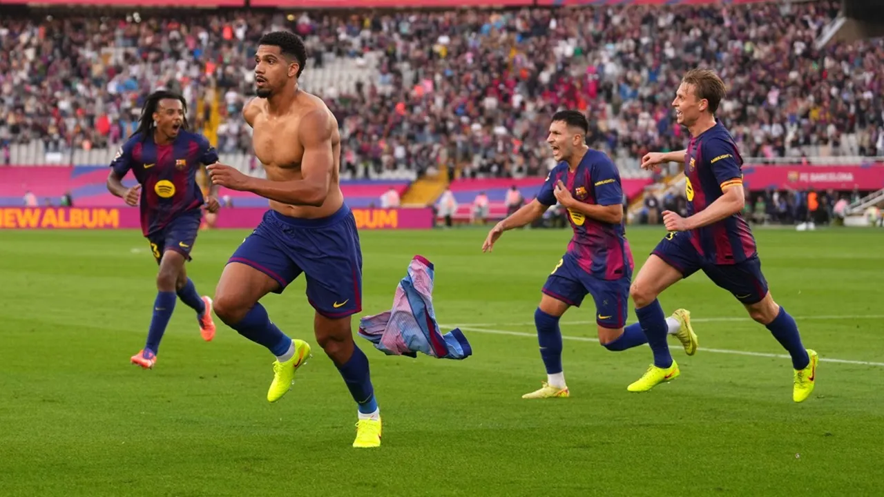 Ronald Araujo Senang Bantu Barcelona Raih Tiga Poin